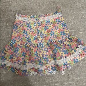 Floral Delight Mini Skirt